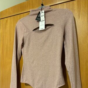 New Express cut out long sleeve body suit